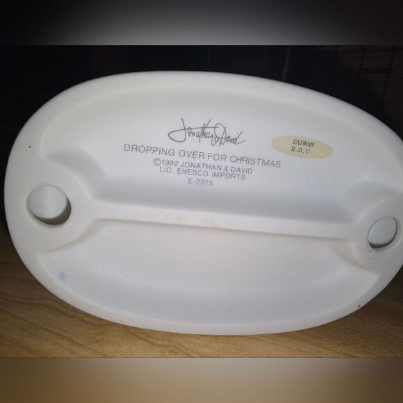 Precious Moments E 2375 Dropping Over for Christmas (HO9) - Picture 4 of 5